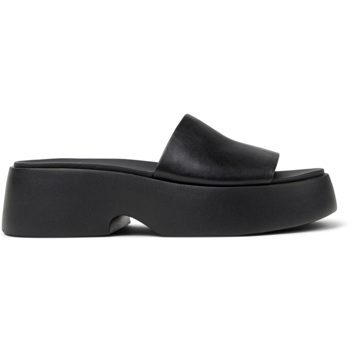 Sandalias - CAMPER Tasha - Negro - Cuero liso