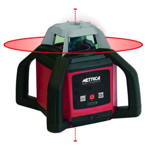 Niveau Laser Bravo rotativo METRICA Rouge - 61385