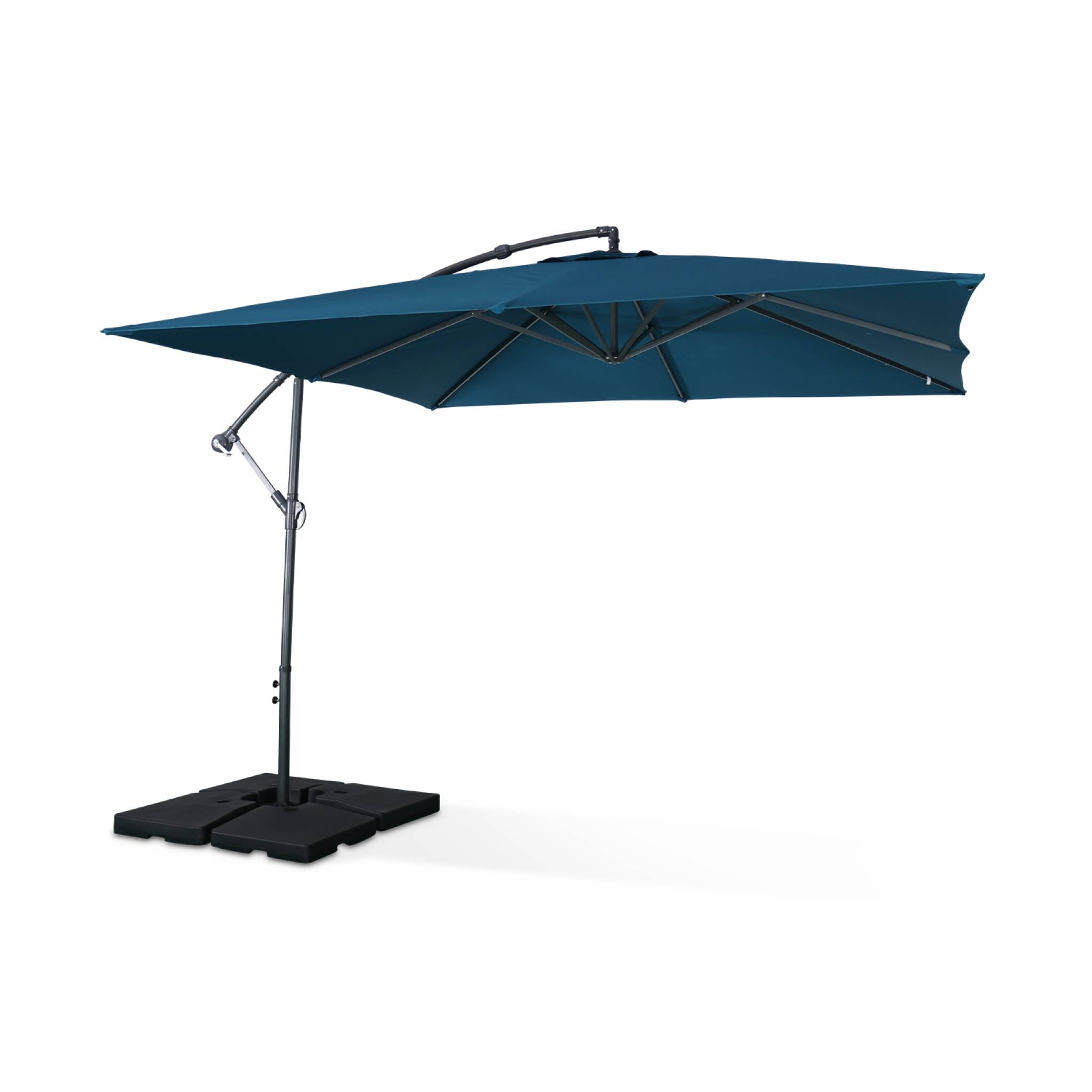 Parasol déporté carré 3x3m HARDELOT