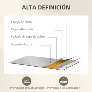 Espejo Decorativo de Pared de 2 Piezas 30x120 cm Espejo de Ventana con Diseño en Arco y Marco de Metal Espejo para Salón Dormitorio Entrada Dorado