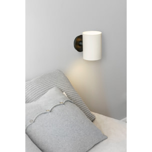 GUADALUPE Lampe applique noire/beige