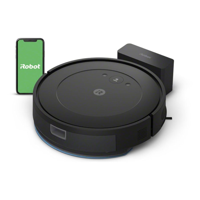 Robot Aspirateur Laveur IROBOT Roomba Combo Essential Y011040 noir