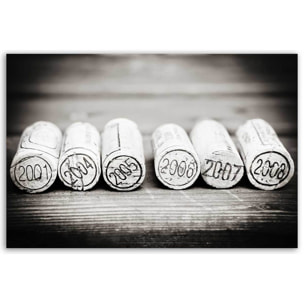 Tableau bouchons en liège Tableau alu Dibond