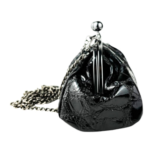 Pochette Cheval Firenze Piccola Mary Cocco Nero