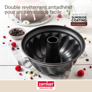 Moule à kouglof 22 cm Zenker PerfectBack+