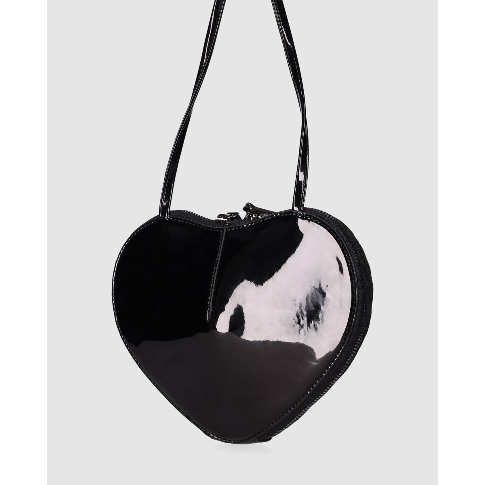 Bolso - Negro - Medida: 22 cm x 19 cm x 2 cm