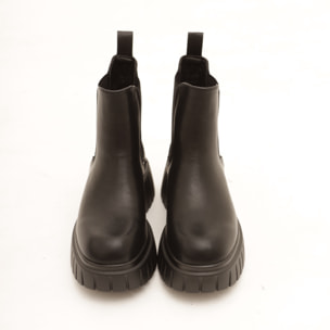 STIVALETTO CHELSEA BASSO PLATFORM NERO