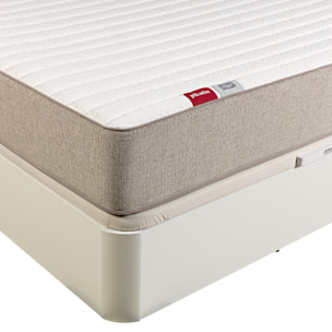 Colchón Viscoelástico + Espuma HR | 24cm de altura | Firmeza Alta | Leah