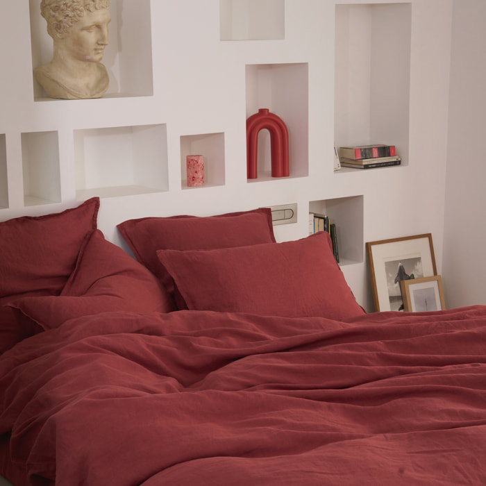 Housse de couette en lin lavé, RÊVE DE LIN