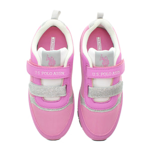 U.S. Polo Assn. - Sneakers NOBIK012K/5NH3 in sintetico per bambina