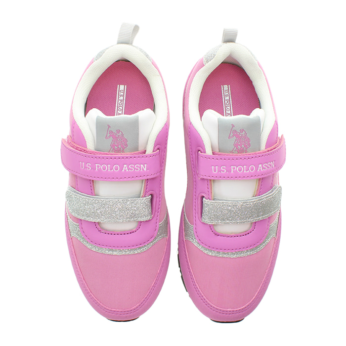 U.S. Polo Assn. - Sneakers NOBIK012K/5NH3 in sintetico per bambina