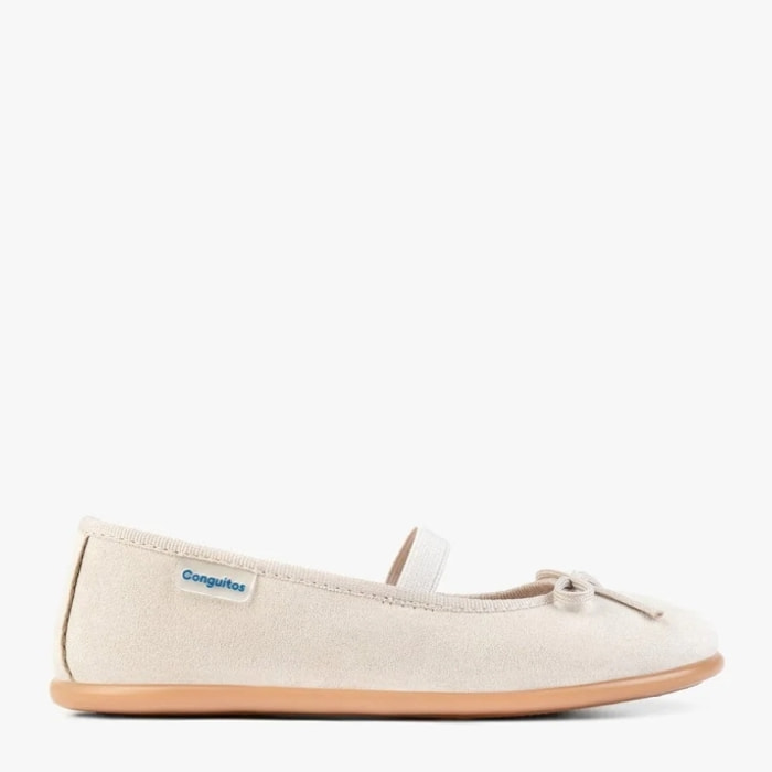 Bailarinas de Niña en Beige