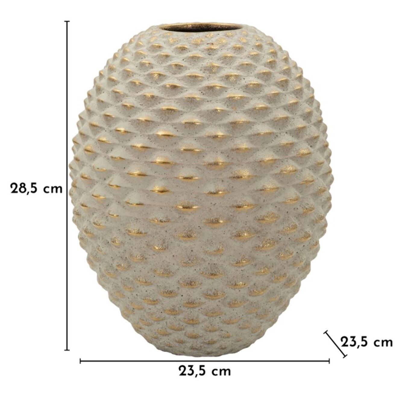VASO PEPIPAS BALL CM Ø 23,5X28,5 (APERTURA CM Ø 7)