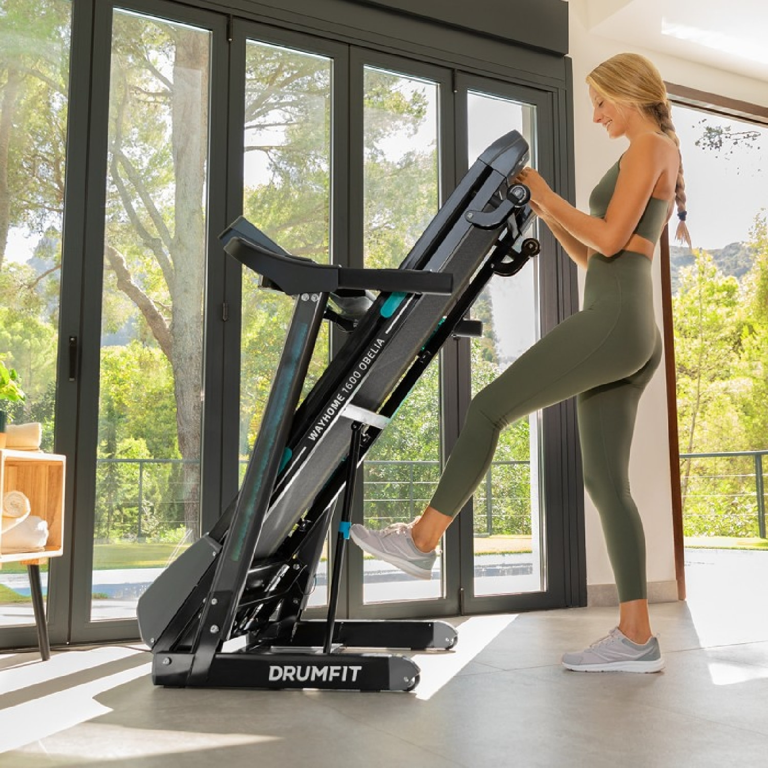 Cecotec Tapis de course DrumFit WayHome 1600 Obelia