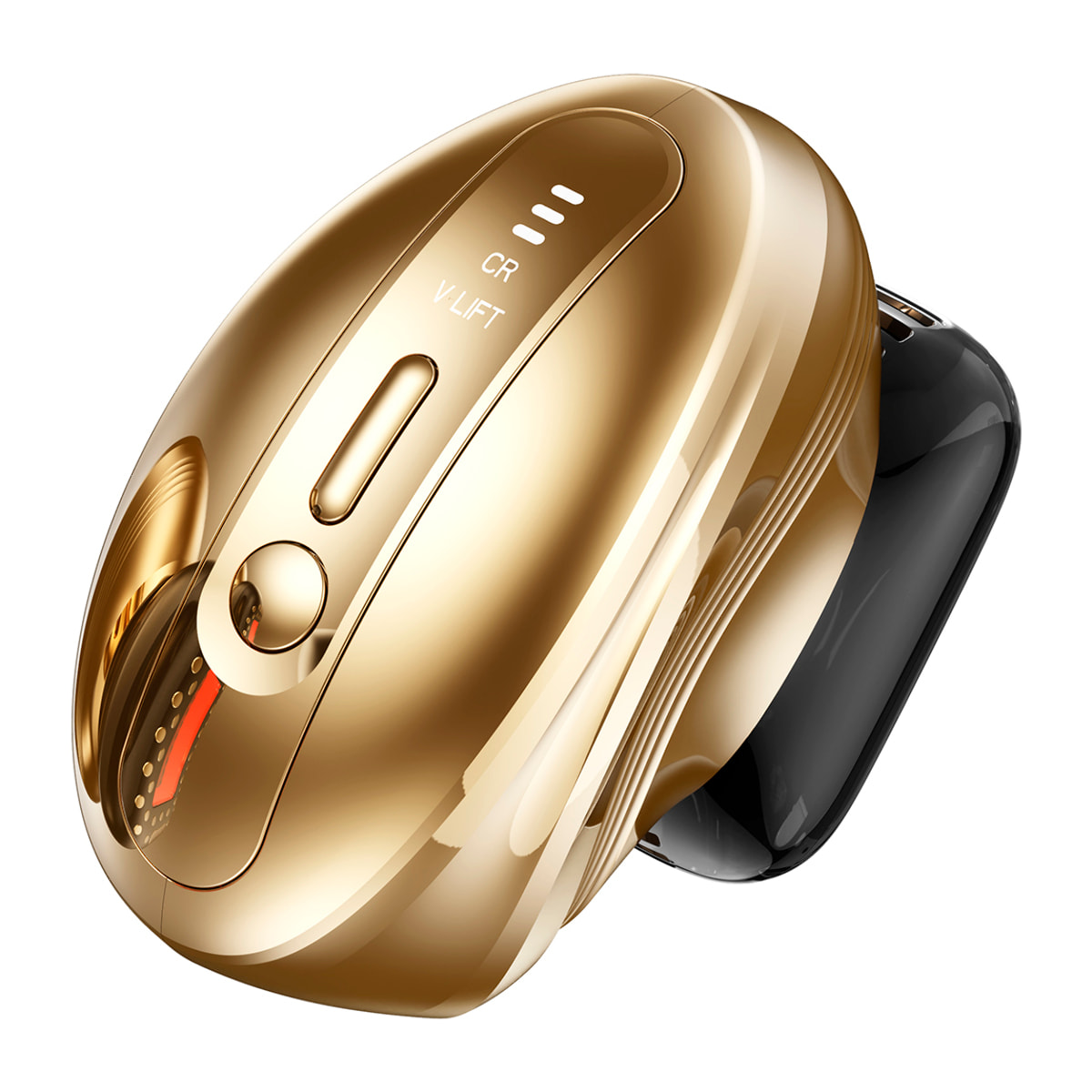 Instrumento de belleza de colágeno con 2 modos de uso y 3 intensidades.