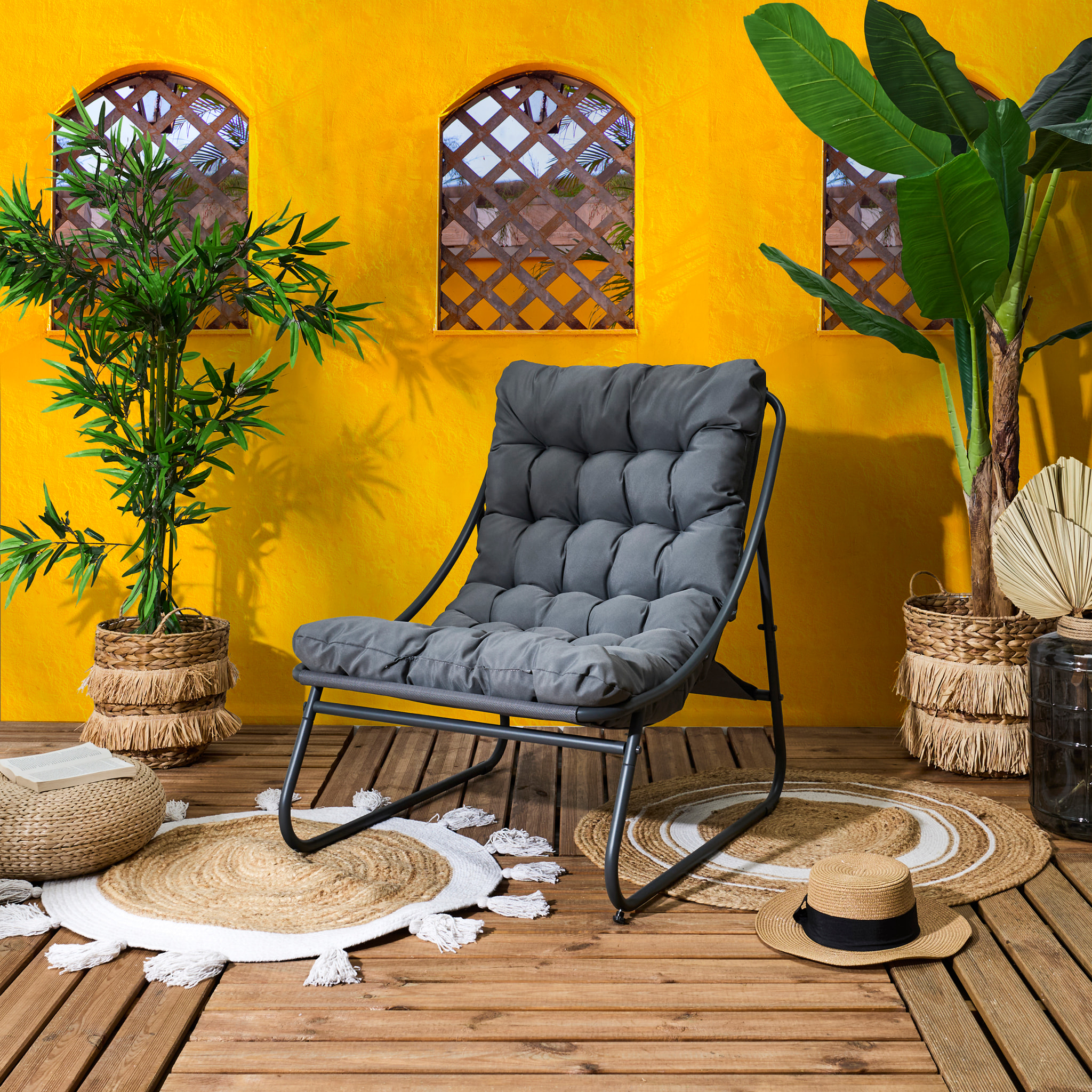 Fauteuil Dolce Vita Anthracite