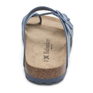 SANDALIA BABUNKERS AZUL