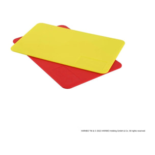 Lot de 2 planches à découper en plastique 24,5 x 16 cm Zenker Haribo