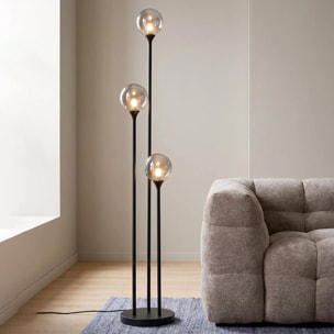 Lampadaire Al Capone 175cm noir Kare Design
