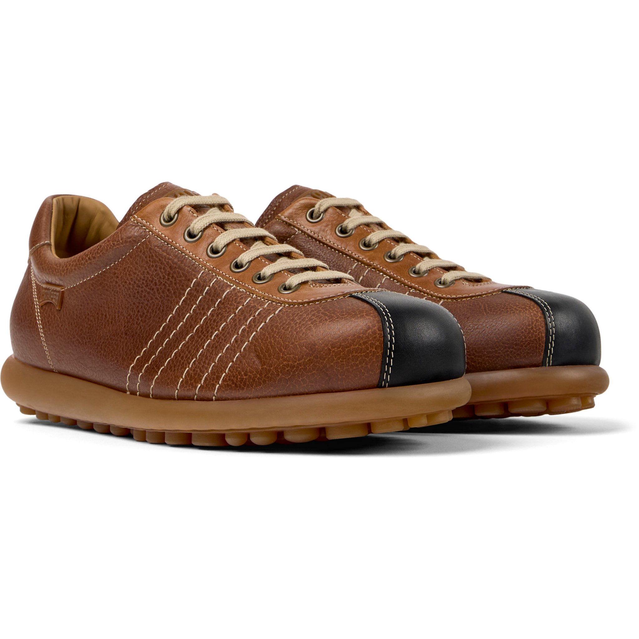 Zapatillas - CAMPER Pelotas Ariel - Marron - Cuero liso