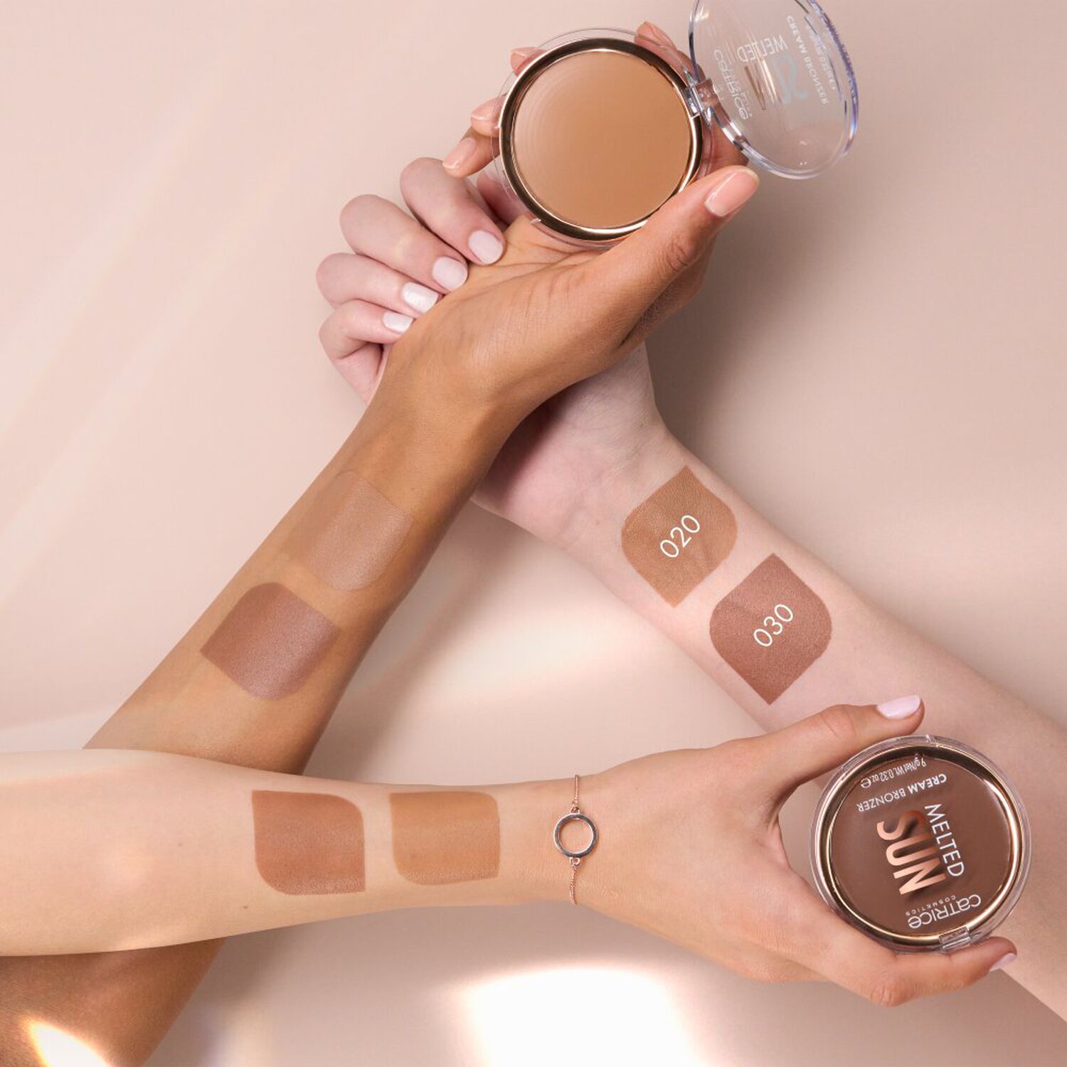 Melted Sun Cream Bronzer - Bronzeur Crémeux Fini Mat Longue Tenue