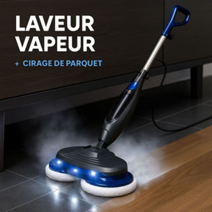 Balai vapeur EZICLEAN Steam Wave 360
