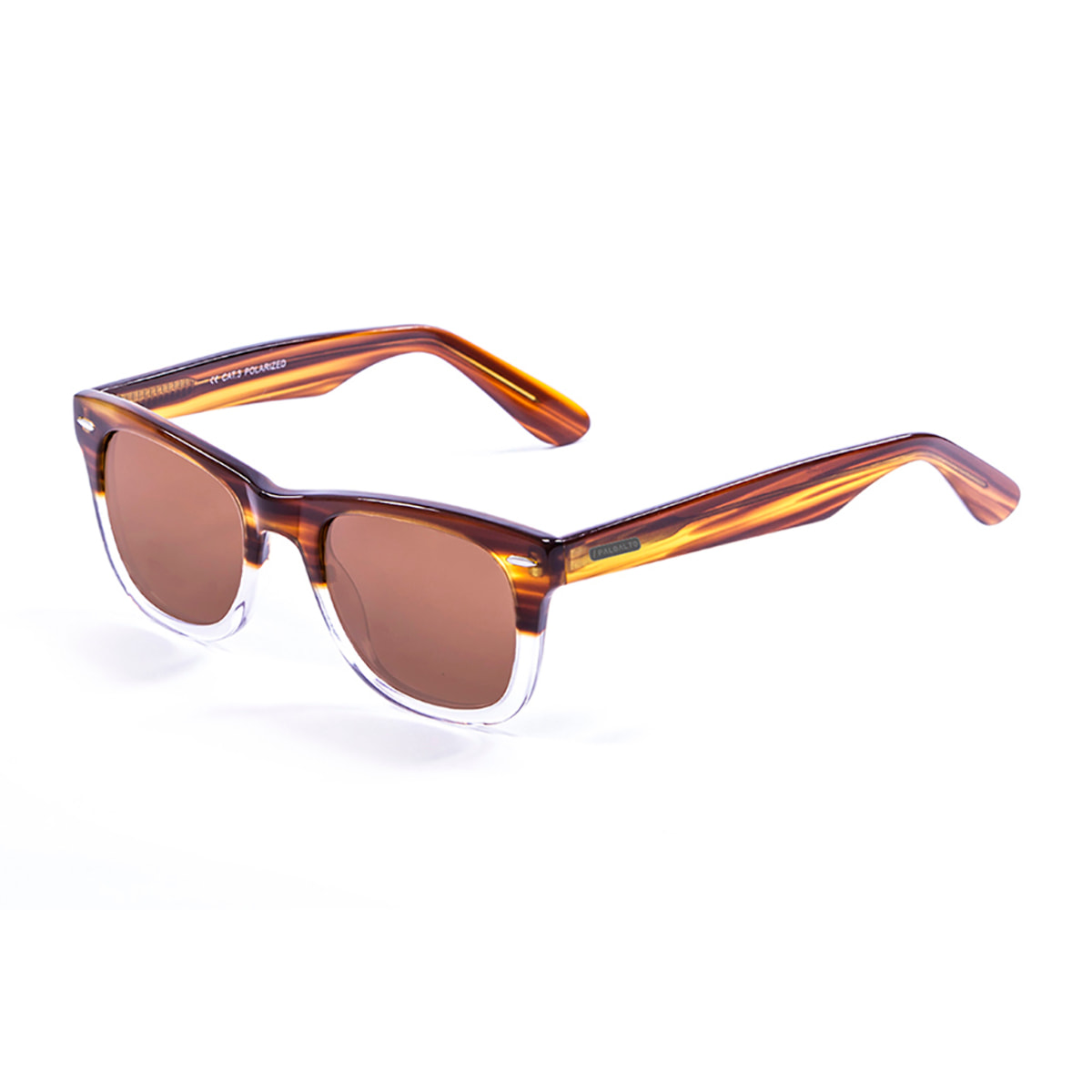 Gafas de sol PALO ALTO INSPIRATION I - Marrón claro y / Blanco y marrón