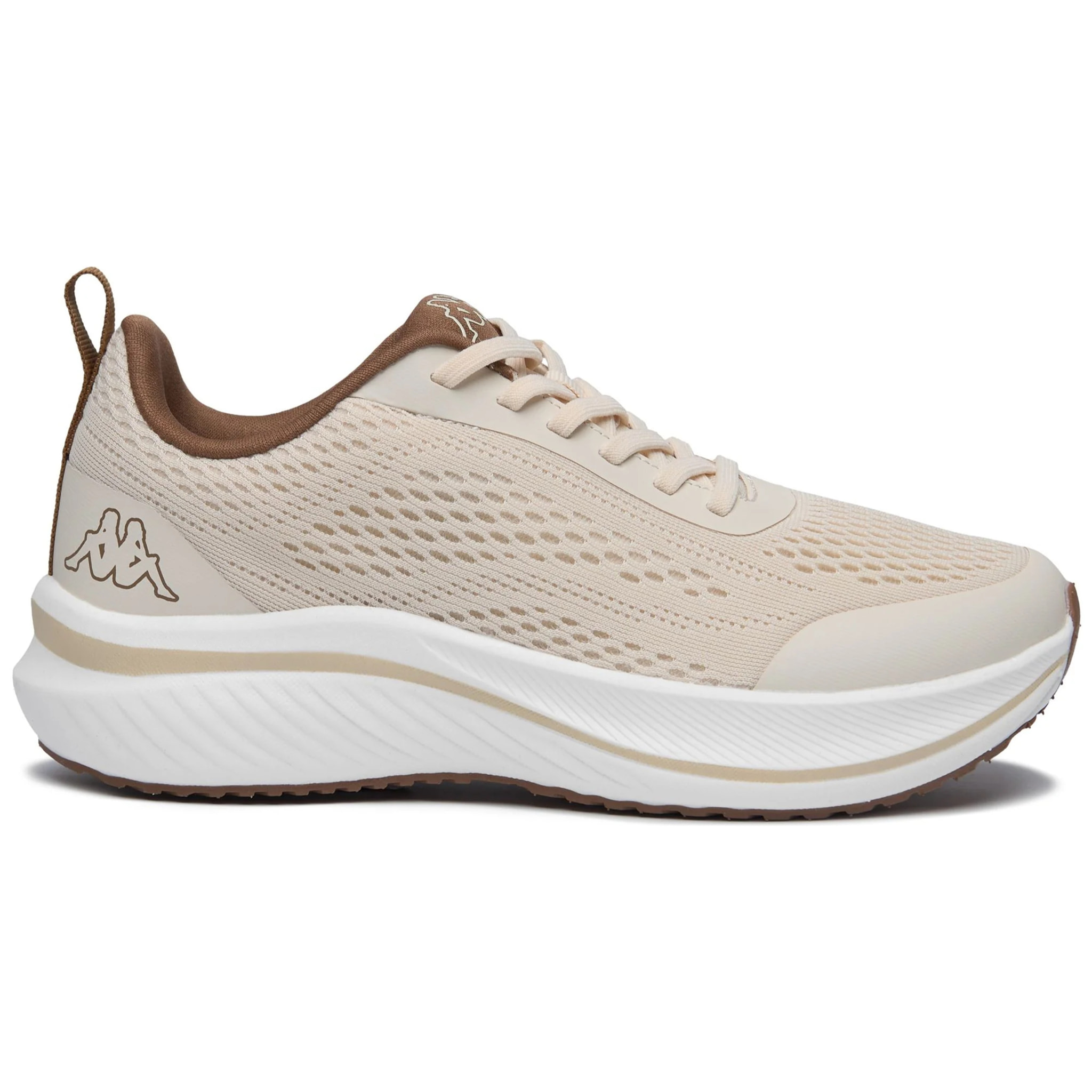Kappa - Zapatillas Hombre Mujer Beige - Logo Malking