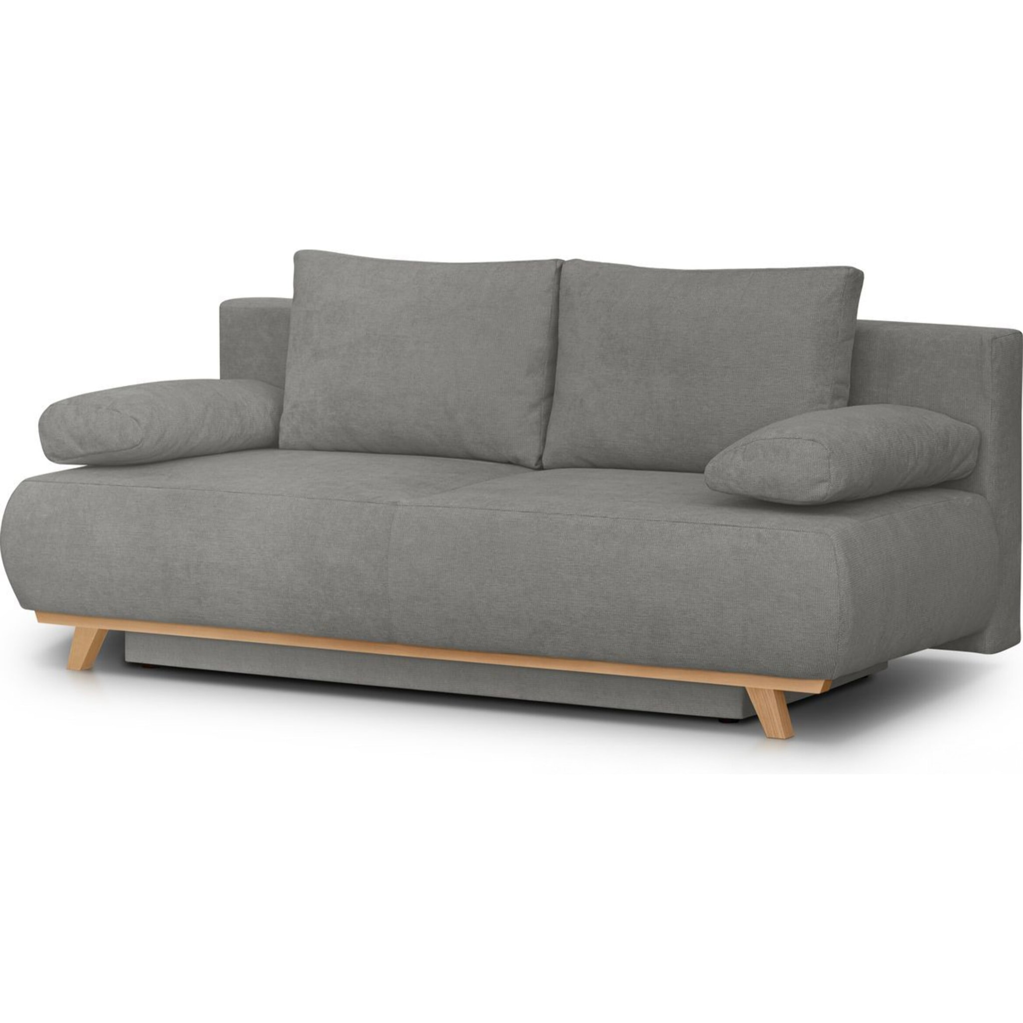Canapé convertible 3 places en tissu chenille - LARIA