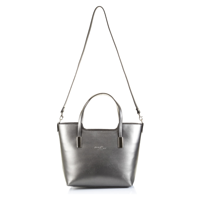 Filippa Bolso tote Mujer.Piel auténtica Ruga