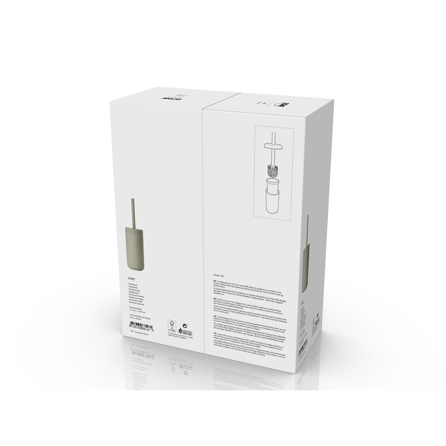 Brosse de toilette Ume