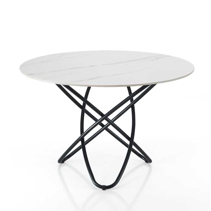 ORESTELUCHETTA Tavolo ROCKFORD WHITE MARBLE