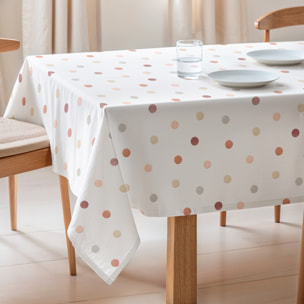 Nappe imprimée anti-tâches ALMA MULTICOLORE