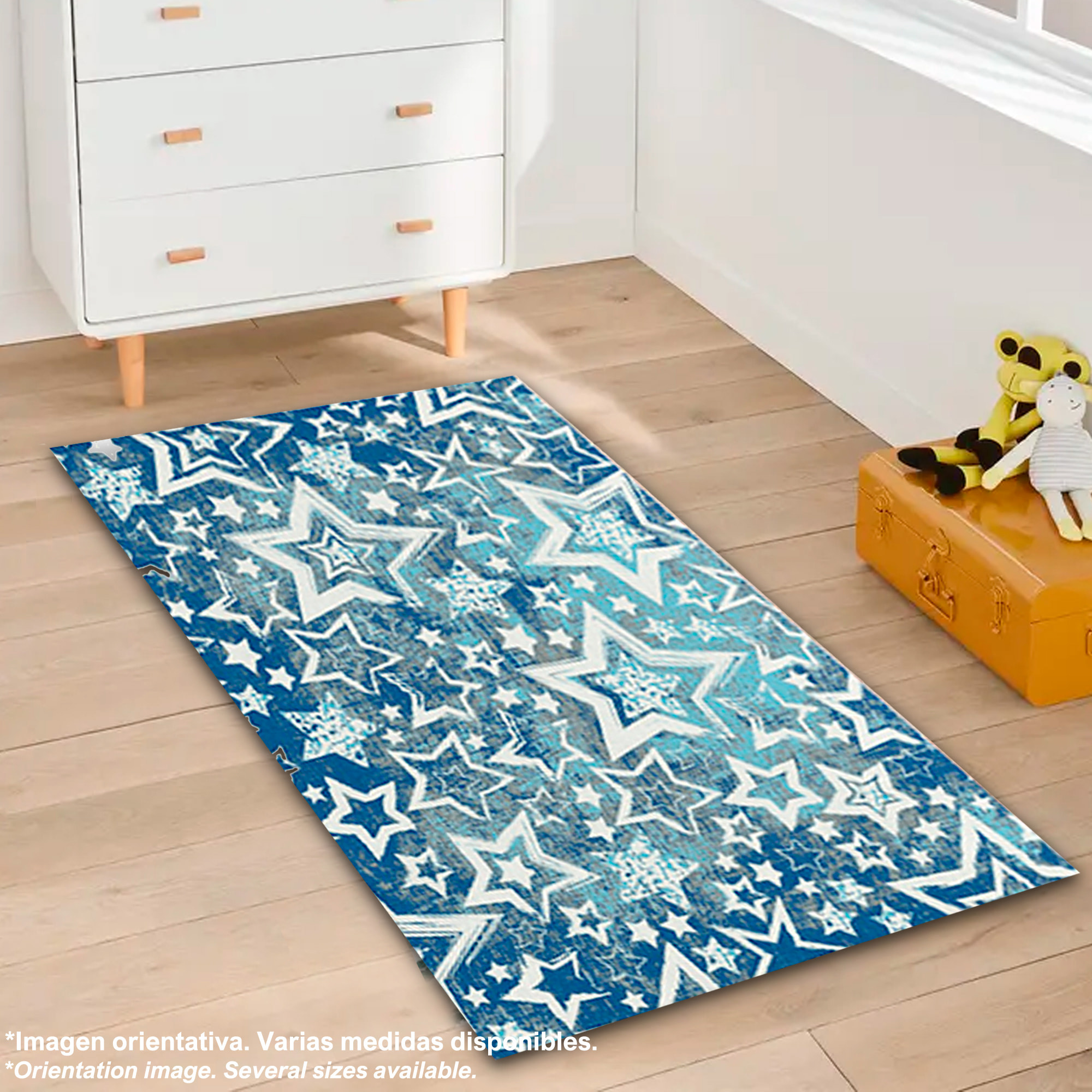 Alfombra de Poliester estampada 100 x 150cm