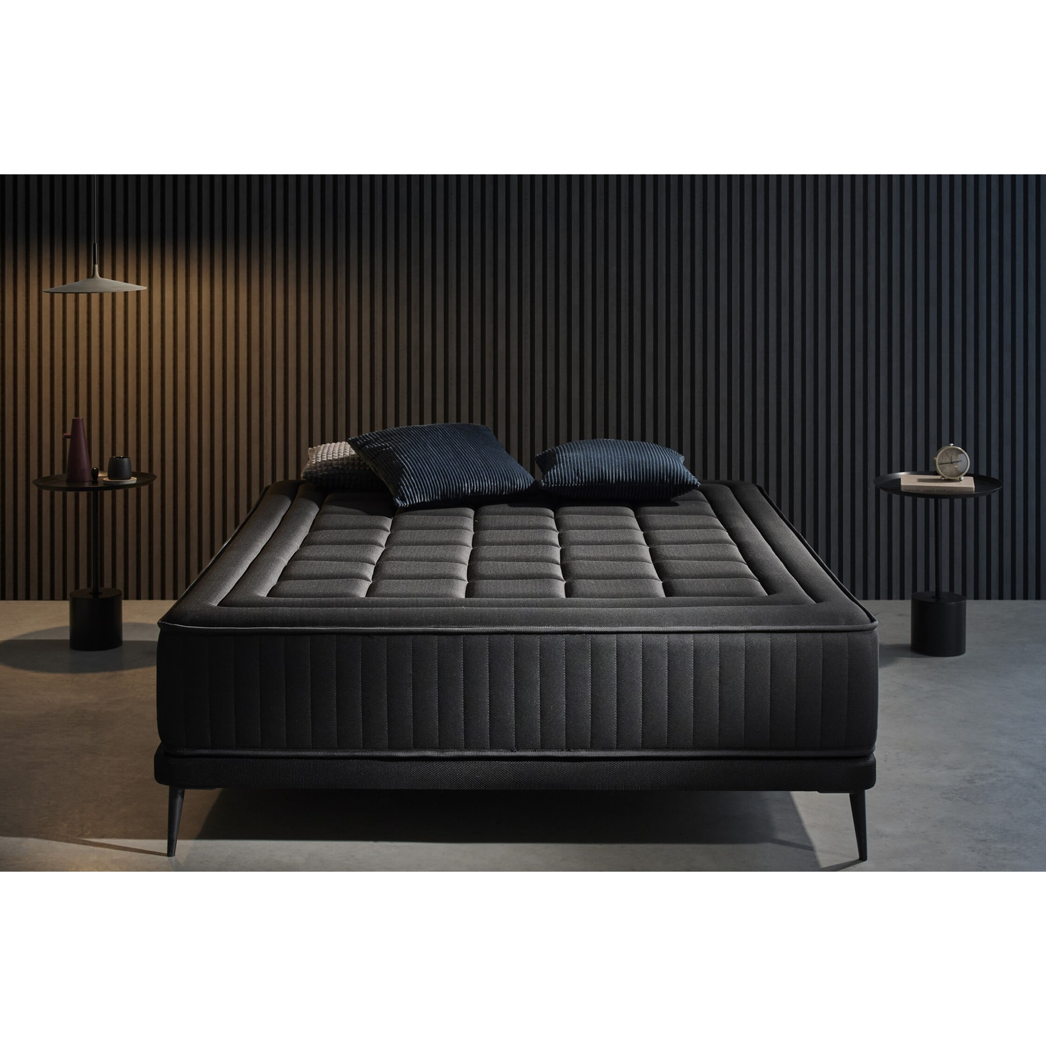Matelas Mousse à memoire de forme Magnum Black, 27 cm, 2 places - Moonia
