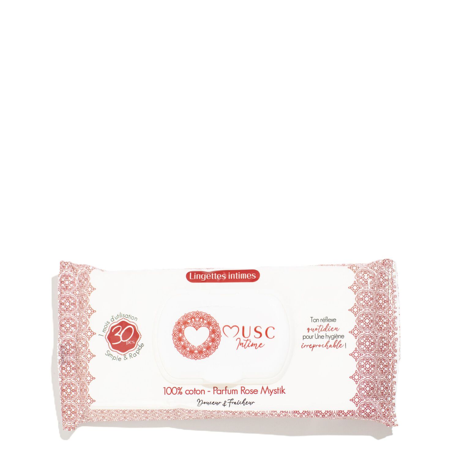 Rose Mystik - Lingettes Intime 30 unités