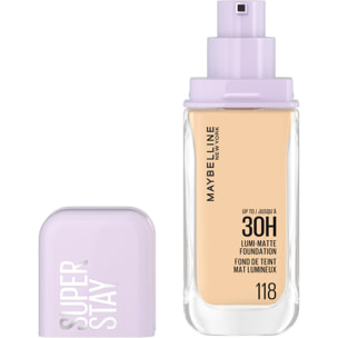 Maybelline New York Superstay 30H Lumi-Matte Fond de Teint 118