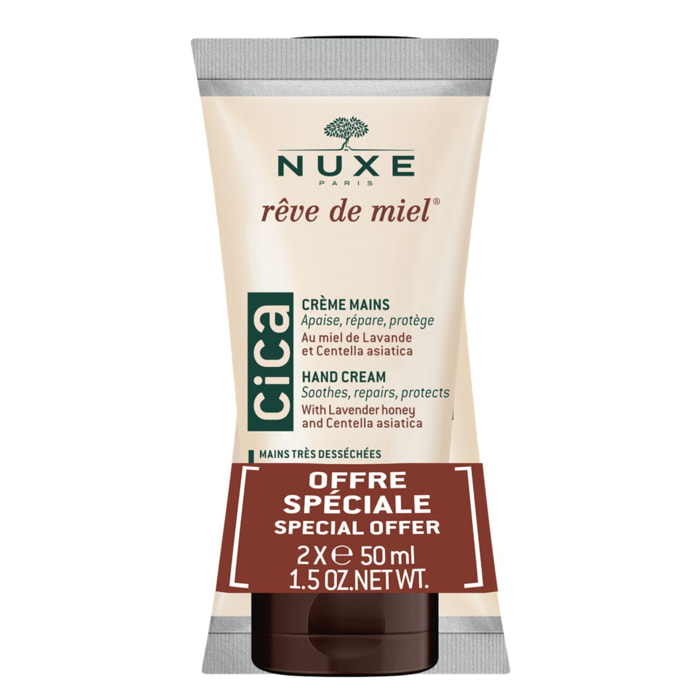 Rêve de Miel - Duo Crèmes Mains Riches CICA 2x50ml