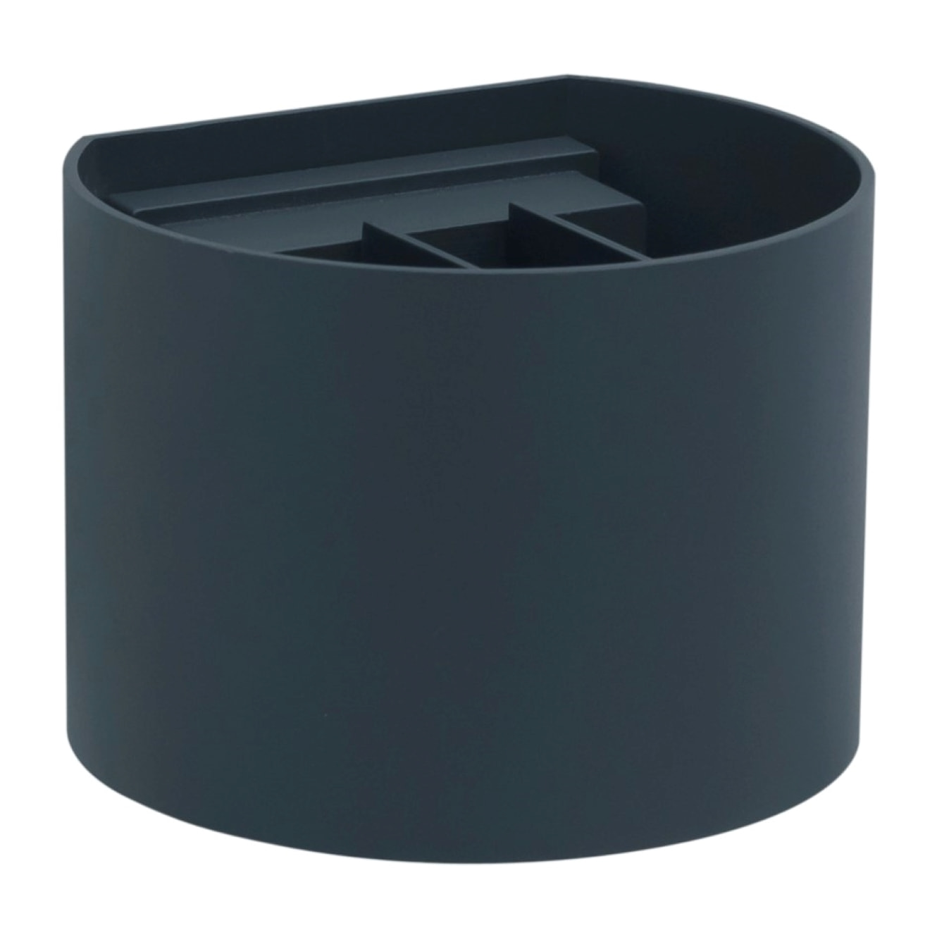 FORLIGHT Axis Round aplique exterior en forma oval con led en blanco cálido 3000K en color gris urbano