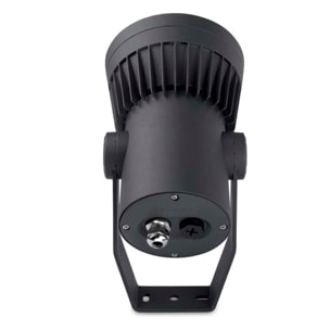 LEDS C4 Proyector IP65 Hubble COB LED Ø234mm LED 96.8 Blanco Cálido para Exterior de Pared, Jardín, Terraza