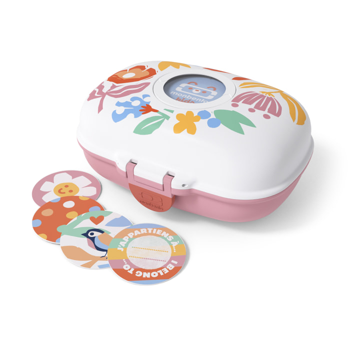 Boîte à goûter enfant Gram 600ml Rose Papercut