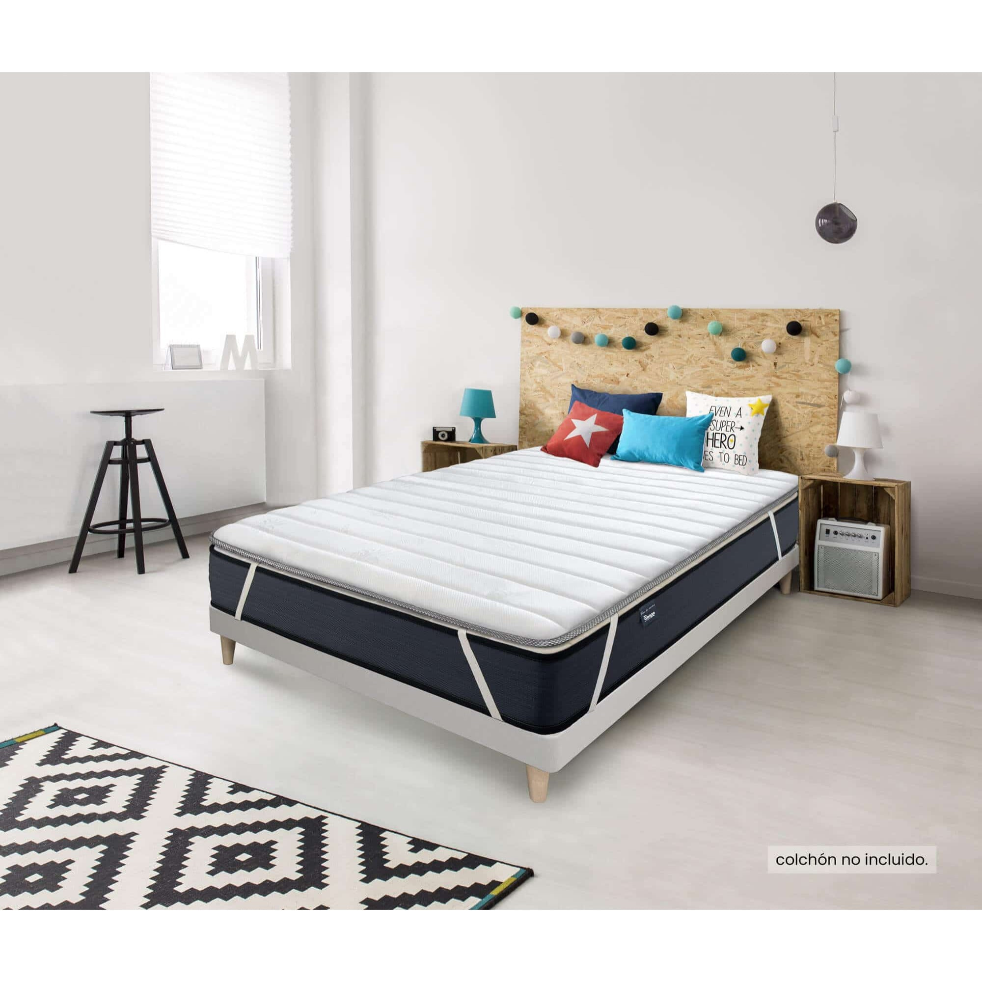 Topper Vissoft Aloe Vera Basic, Altura 3 cm