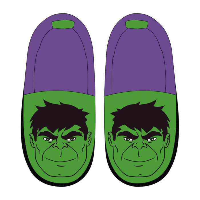 Zapatillas de estar por casa infantiles "Hulk"