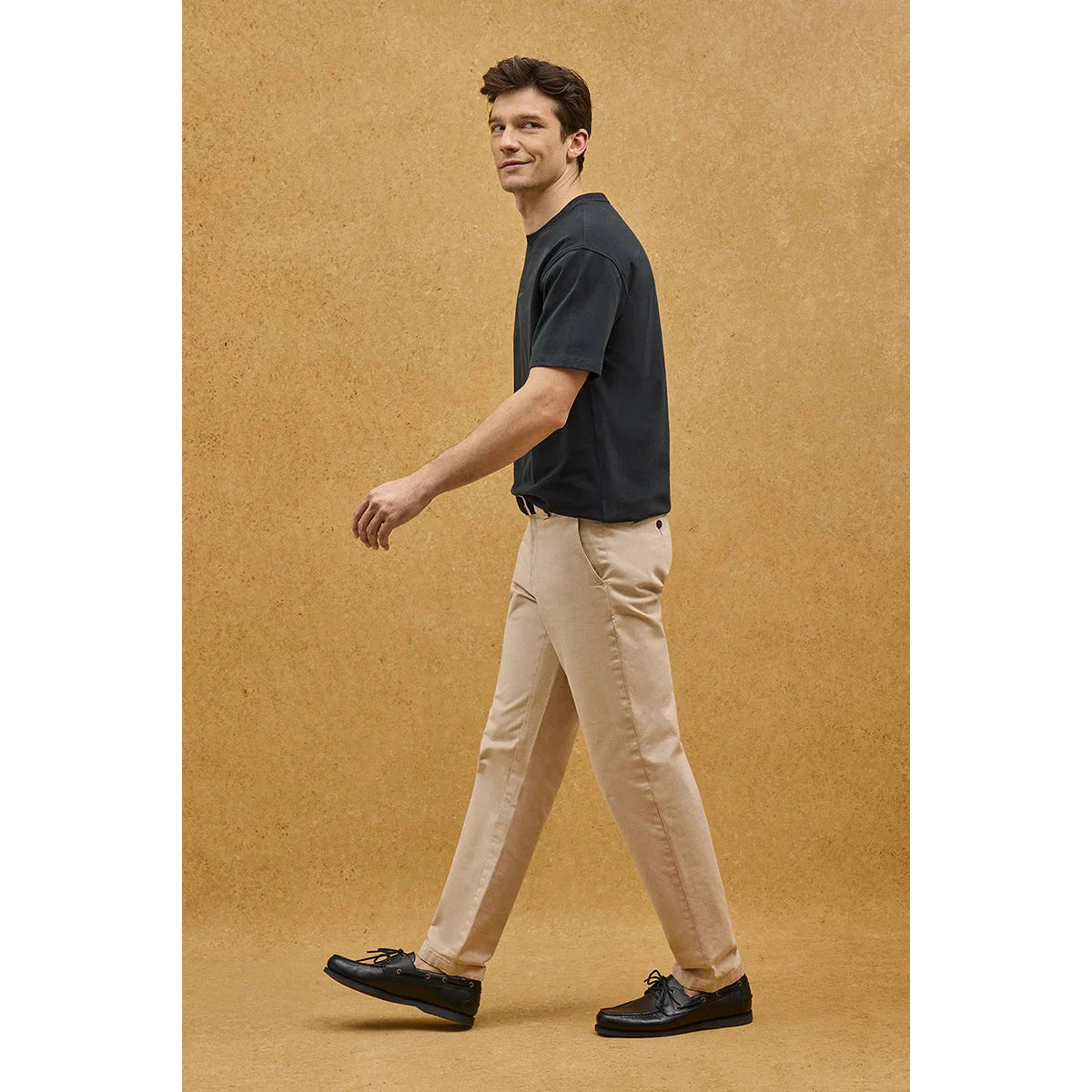 Maglietta nera relaxed fit con logo in gomma Polo Club