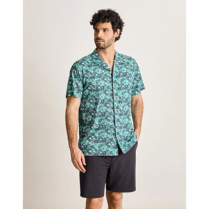 Camisa Manga Corta Verde - Supplies