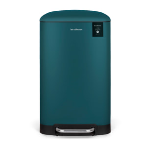 Papelera de pedal N°716 30L - edición azul petróleo