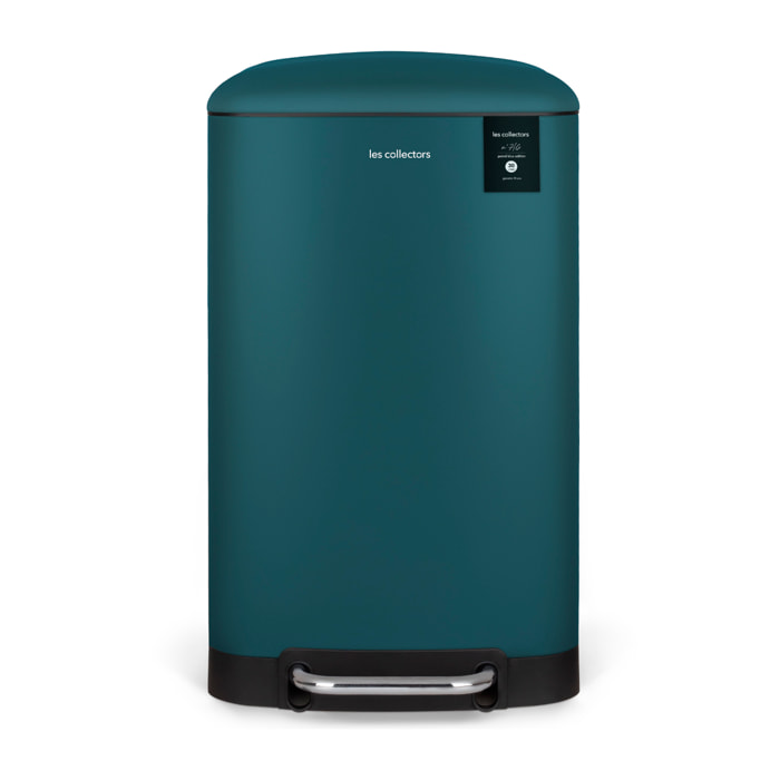 Papelera de pedal N°716 30L - edición azul petróleo