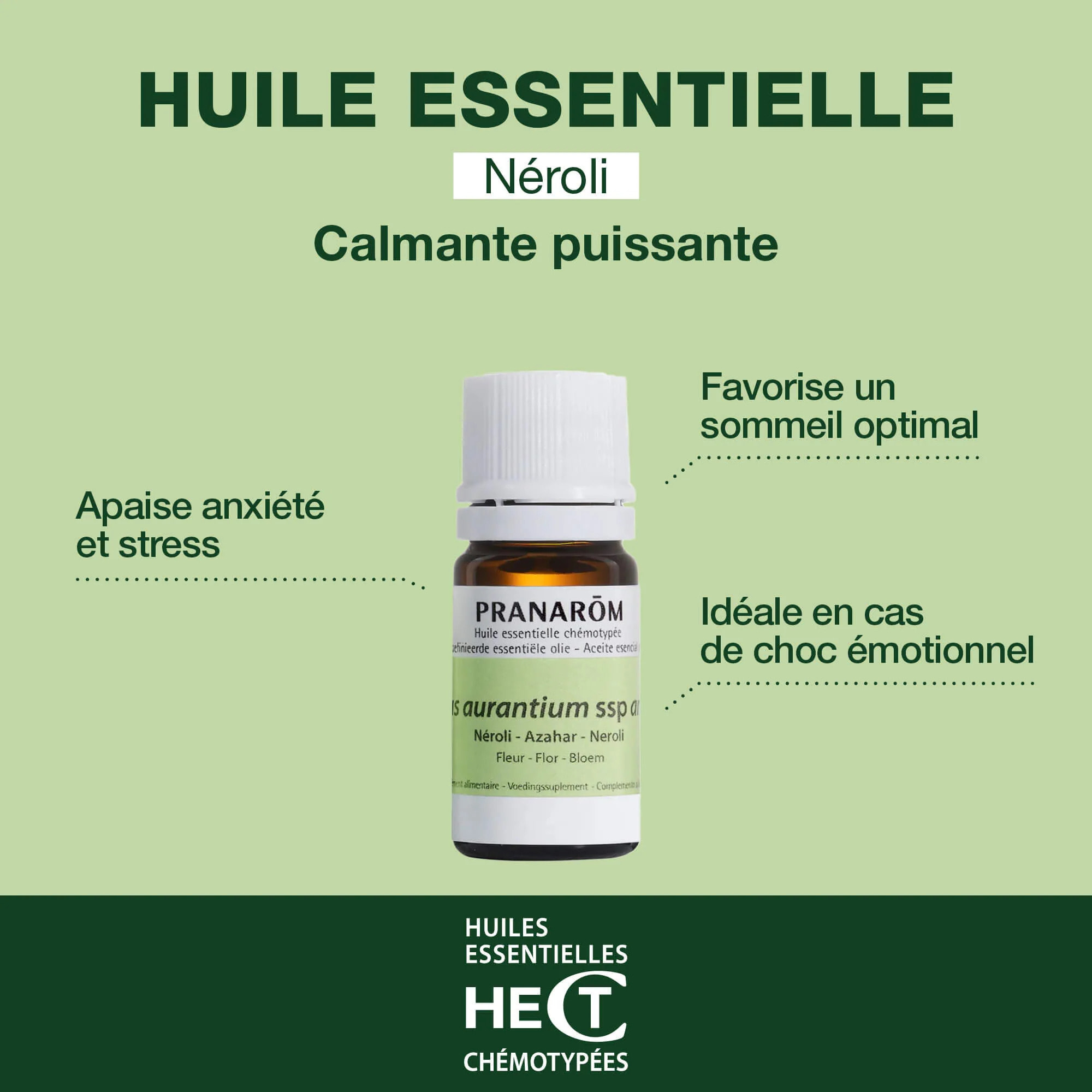 Pranarom - Huile Essentielle de Néroli - 2 ml
