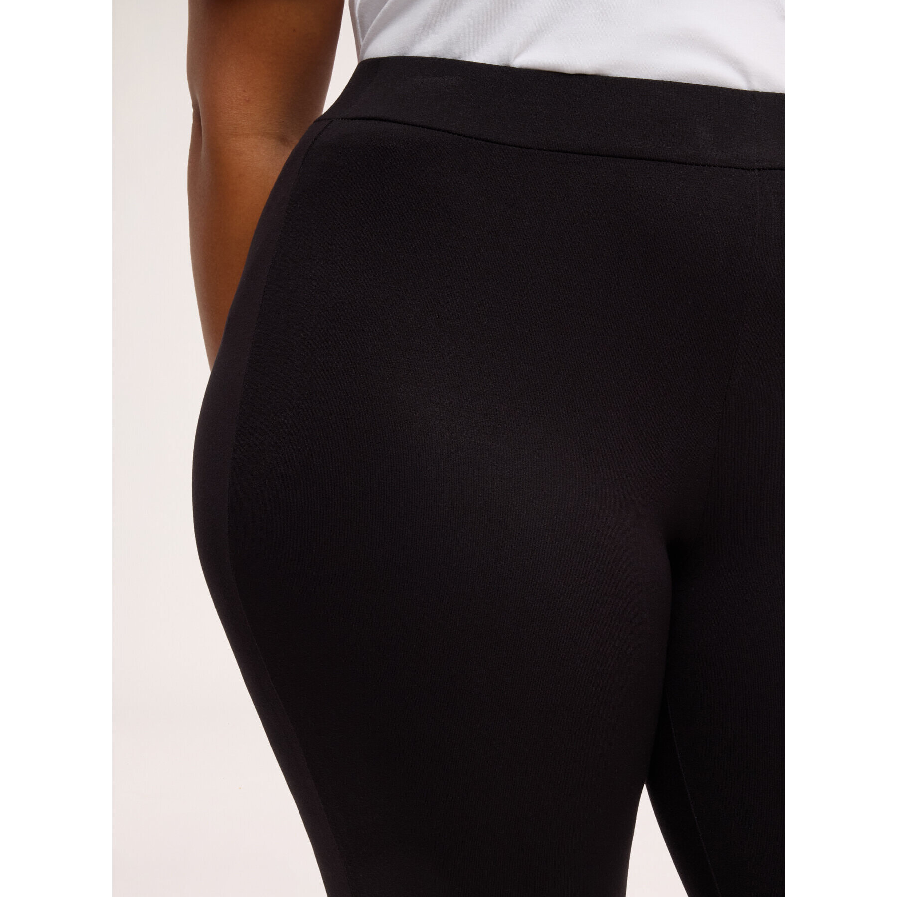 Fiorella Rubino - Leggings de punto de viscosa - Negro
