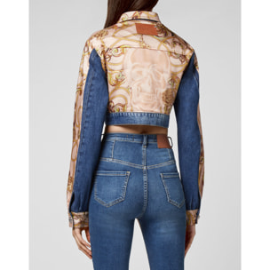 PHILIPP PLEIN Chaqueta vaquera NEW BAROQUE